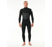 Combinaison Dawn Patrol 5/3 Zip Poitrine Black