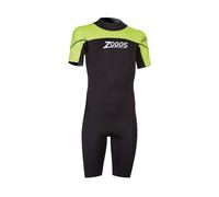 Zoggs Sea Ranger 1.5 Mm Junior Short Sleeve Shorty Noir 12 Years Fille
