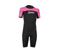 Zoggs Sea Ranger 1.5 Mm Junior Short Sleeve Shorty Noir 12 Years Fille