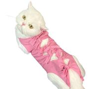 Combinaison De Convalescence Chat Veste Douce Respirante Plaie