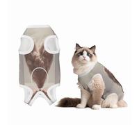Combinaison de convalescence en forme de cœur blanc pour chiens et chats après une chirurgie, chemise de convalescence pour animal domestique