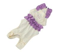 Combinaison de convalescence post-chirurgie pour chats femelles - Combinaison de protection respirante pour chat léchant les plaies - Combinaison respirante pour la récupération