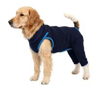 Combinaison de convalescence pour chien avec manches de protection anti-léchage pour chiens de grandes et petites races après opérations