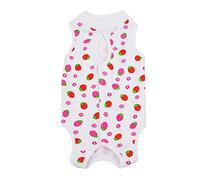 Combinaison de convalescence pour chien stérilisé - Pour femelle, mâle, chat - Gilet de léchage post-opératoire - Pour plaies abdominales - Pour le sevrage - Taille XL - Rose vif - Taille XL