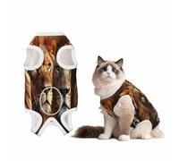 Combinaison de convalescence Two Lions pour chiens et chats après une chirurgie, chemise de convalescence pour animal domestique
