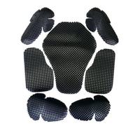 Combinaison de Course Ensemble Coque Épaule Protection Coude Plastron Dorsale Mousse EVA Absorbant Les Chocs Ventilation Perforée Ajustement