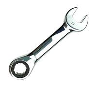 Combinaison de cryptage à cliquet à poignée courte 8-18 mm Clé à cliquet de rechange Facile à utiliser Clé combinée Ouverture rapide Tendeur