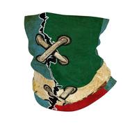 Combinaison De Drapeaux Vintage du Mexique, du Mexique Et du Guatemala. Homme Femme Bandeau Anti-Solaire Foulard Douce Snood pour Cyclisme Ski Marche Vélo