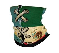 Combinaison De Drapeaux Vintage du Mexique, du Mexique Et du Guatemala. Unisexe Bandana Coupe-Vent Snood Séchage Rapide Tour De Cou pour Ski Moto Yoga Vélo