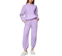 Combinaison de gymnastique pour femme, élégante, douce, avec poche d'hiver, deux pièces, veste et pantalon, grande taille, sweat-shirts de course Curvy Outfit Jogger automne complet de marche fitness