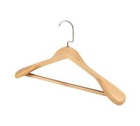 Combinaison de manteau de qualité supérieure - Cintre large en bois massif - Pour la maison et les organisateurs - Seau à chaussures avec couvercle (C, taille unique)