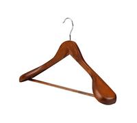 Combinaison de manteau de qualité supérieure - Cintre large en bois massif - Pour la maison et les organisateurs - Seau à chaussures avec couvercle (G, taille unique)