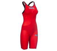 Arena Maillot de bain de compétition Powerskin Carbon Air 2 Open Back Rouge Femme 32