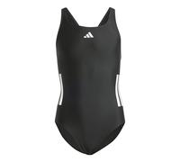 Adidas Maillot de bain de sport 3-Stripes C-Back Fille Noir/Blanc cassé Taille 116