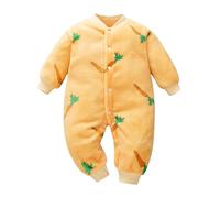 Combinaison de Neige d'hiver pour Bébé Rompers Salopette Polaire Enfant Manteau Hiver Bebe Deguisement Chic Ours Naissance 0-18 Mois