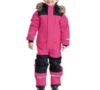 Combinaison de neige isolée robuste pour enfants plus grands, combinaison de ski coupe-vent toutes saisons avec doublure thermique pour les aventures en plein air hivernales extrêmes., Rose, 10-11 ans