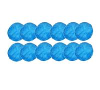 Combinaison De Nettoyage Universelle En Tissu De Vadrouille, 12 Pièces, For Robot De Nettoyage De Vitres Rondes, Compatible Avec Purerobo, Compatible Avec Hobot,388(Blue 12pcs)