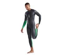 2xu Propel Open Water 5/4/3 Mm Long Sleeve Back Zip Neoprene Suit Noir ST Homme
