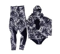 Combinaison de plongée Combinaison Camouflage 3,0 mm, Ensemble de 2 pièces for la plongée, pêche sous-Marine(MY014,XL)