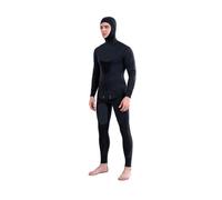 Combinaison de Plongée Combinaisons de plongée for Hommes en néoprène 1,5/3 mm avec Capuche Chaude, Fendue, for la Chasse, Le Surf et pêche(Gray,M)