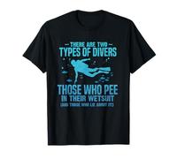 Combinaison de plongée deux types de plongée sous-marine T-Shirt
