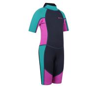 Mountain Warehouse Combinaison de Plongée en Néoprène pour Enfant - Corps: 2.5mm, Fermeture Éclair Glissant Facilement, Coutures Plates - pour l'Été et la Plongée Raisin 11-12 Ans