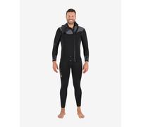 Combinaison de plongée humide avec cagoule Mares Dual 5 mm noir gris - 4