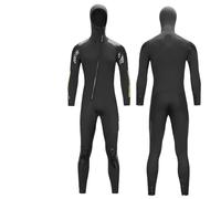 Combinaison de Plongée pour Homme Combinaison de plongée 3.0MM néoprène à Capuche Combinaison complète Femmes Hommes en apnée Kayak Humide Garder au Chaud(Men,M)