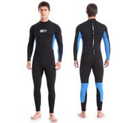 Combinaison de Plongée pour Homme, Combinaison Plongée Complète Homme, Combinaisons de Plongée en Néoprène 3mm Combinaison Natation Homme pour la plongée, Snorkeling, Natation, Surf