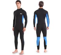 Combinaison de Plongée pour Homme, Combinaison Plongée Complète Homme, Combinaisons de Plongée en Néoprène 3mm Combinaison Natation Homme pour la plongée, Snorkeling, Natation, Surf