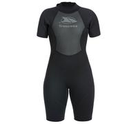 Trespass Scubadive 3 Mm Woman Short Sleeve Shorty Noir S Femme