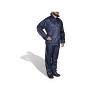 Combinaison de pluie avec capuche 2 pièces Bleu marine L