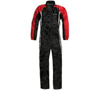 COMBINAISON DE PLUIE DIFI NORFOLK noir-rouge S