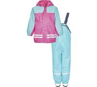 Playshoes Mixte enfant Regen-anzug Mit Fleece-futter Veste Imperm able, Turquoise (Türkis 15), 140 EU