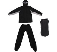 Combinaison de pluie moto imperméable à l'eau respirant pantalon veste légère avec couvre-chaussures cachés pour la conduite en plein air m
