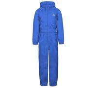 Trespass Combinaison de pluie Button Suit Imperméable avec capuche Bleu 5-6 ans