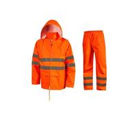Combinaison de pluie U-Power Halley - Orange - 5XL