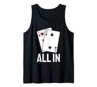Combinaison de Poker Amusante 7-2 All in Texas Holdem Débardeur