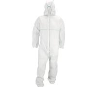 Combinaison de protection jetable, PP, taille XL, blanc, FORTISELC 4317784794510