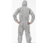 Combinaison de protection type 3/4/5/6 taille 2XL avec fermeture à glissière double sens gris 3M