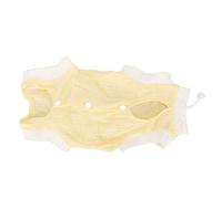 Combinaison de récupération pour Chat, Combinaison postopératoire Respirante pour Chats et Chiens, Protection Contre Les léchages des plaies avec Bouton-Pression, Ruban Micro (M)