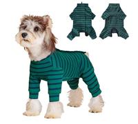 Combinaison de Récupération pour Chiens après Chirurgie,Combinaison à Manches Longues pour Chiens après Stérilisation,Pyjama pour Petits et Moyens Chien,Protection des Plaies