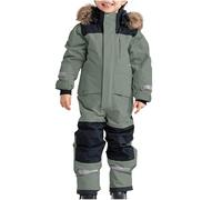 Combinaison de Ski Garçons Filles de Duvet Épaissi Hiver Ensemble de Ski Imperméable Coupe-vent avec Fermeture éclair et Poches Avant Ensembles de Neige Veste Enfants pour Alpinisme Ski