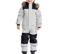 Combinaison de ski pour enfant - Combinaison de ski pour fille et garçon - Chaude, coupe-vent, imperméable - Unisexe - Classique - Légère - Combinaison de ski en une seule pièce - Pour l'extérieur