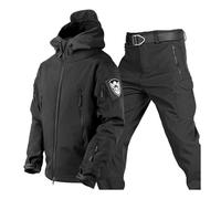 Combinaison De Ski Snowboard Pour Hommes, Veste De Ski À Capuche Chaude D'hiver Pour Hommes Avec Brassard Et Pantalon Avec Ensemble De Ceinture, Costumes De Neige Imperméables