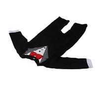 Combinaison de Smoking pour bébé, Combinaison à Manches Longues pour nouveau-né, Barboteuse avec Nœud Papillon, Noir, 80cm