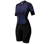 Combinaison de sport à manches courtes pour femme - Triathlon - Vélo de route - Combinaison de course à pied, 5, Large