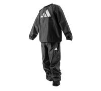Combinaison de sudation adidas pour boxe - Survêtement pour entraînement et exercice, en polyester, avec poignets et chevilles élastiques, lavable en machine, peut vous aider à réduire le poids de