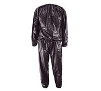Combinaison de sudation intégrale en PVC anti-déchirure pour homme, Noir , XXXXXL