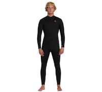 Billabong Combinaison de surf Foil 3/2 mm manches longues zip poitrine néoprène Noir M
